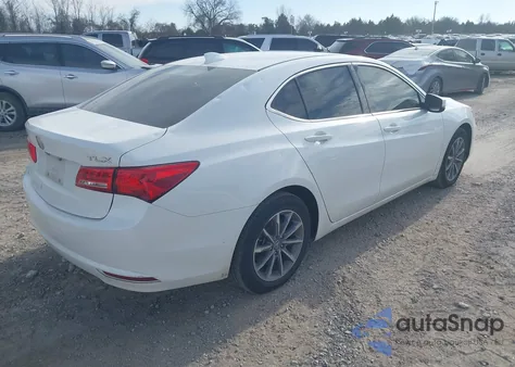 2018 Acura Tlx Tech Pkg from USA, damaged, VIN 19UUB1F54JA011150
